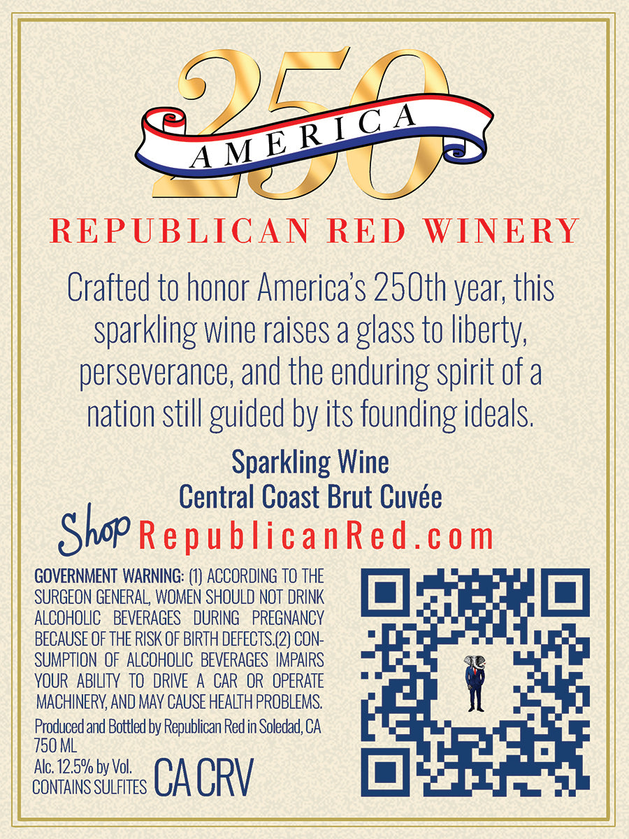 America's 250th Anniversary Sparkling Wine